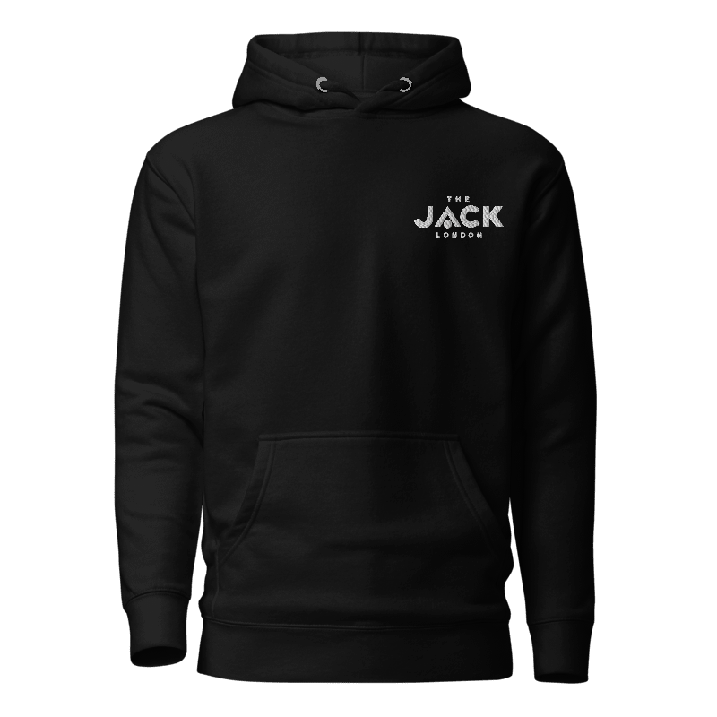 The Jack Ldn signature hoodie – Black – front