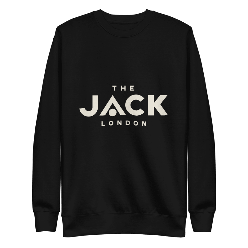 The Jack Ldn signature sweatshirt – Black – front