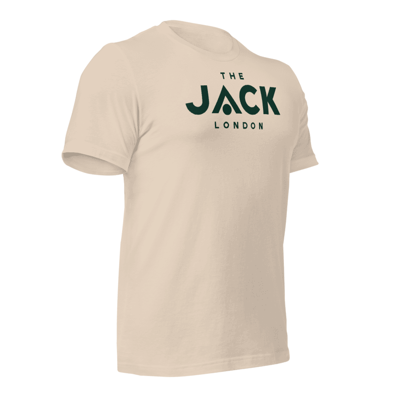The Jack Ldn signature t-shirt – Soft Cream – front angle