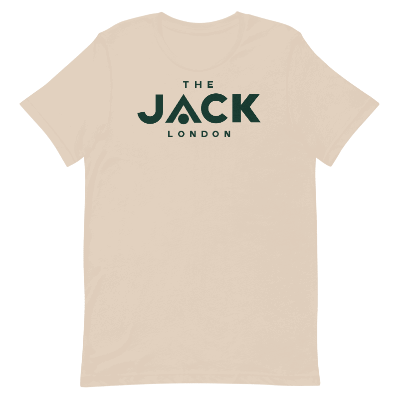 The Jack Ldn signature t-shirt – Soft Cream – front